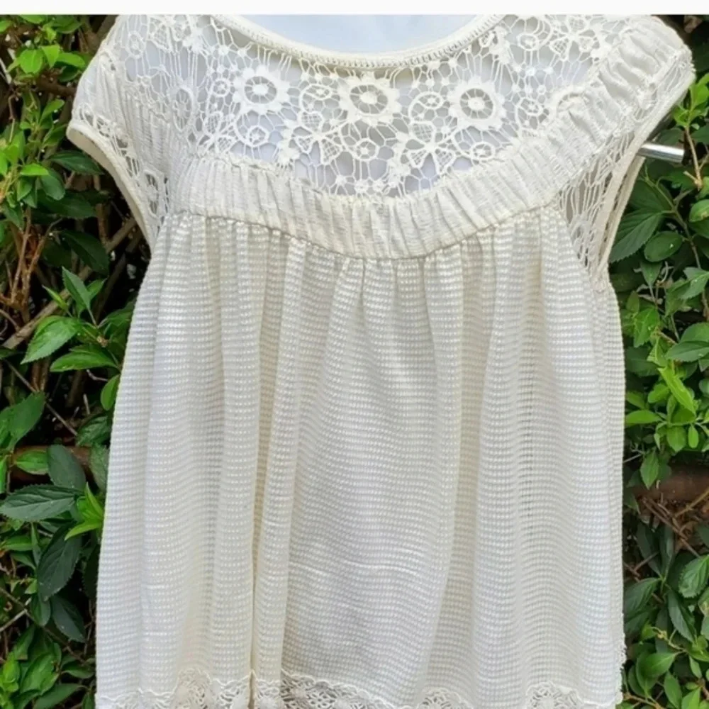 Free People Lace babydoll‎ top S/P
